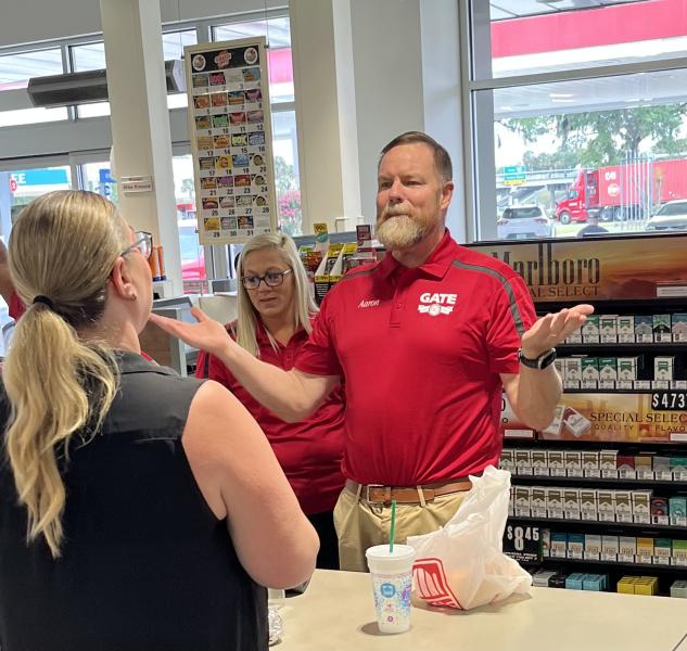 Congressman Bean Visits Gate Petroleum in Jacksonville Representative